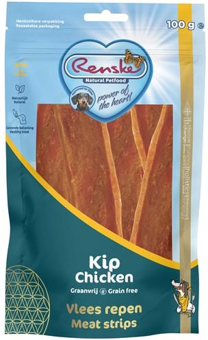 Actual product image Renske Gezonde Beloning Vlees Strip Kip (105 g)