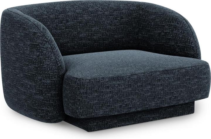Image du produit Micadoni Bouclé Chaise Longue Gauche, "Miley", 2 Places, 156x90x70Fabriqué en Europe (Chaise longue)
