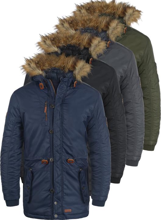 Immagine prodotto Blend Eugen Giacca Lunga Invernale Giubbotto Con Capuccio Di Pelliccia Finta Parka All'Esterna Da Uo (M)