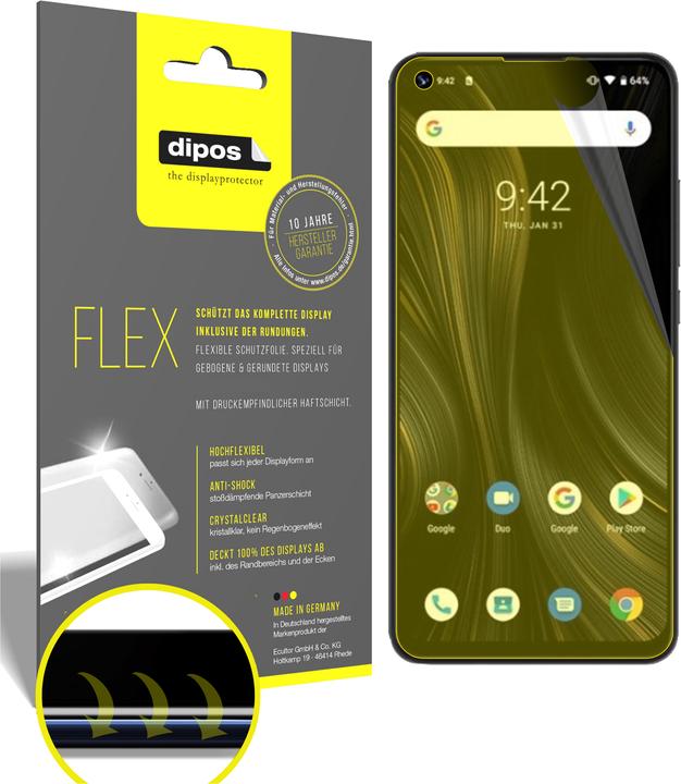 Immagine prodotto Dipos Pellicola Protettiva Full-Cover 3D (2 Pezzo/i, Umidigi Power 3)