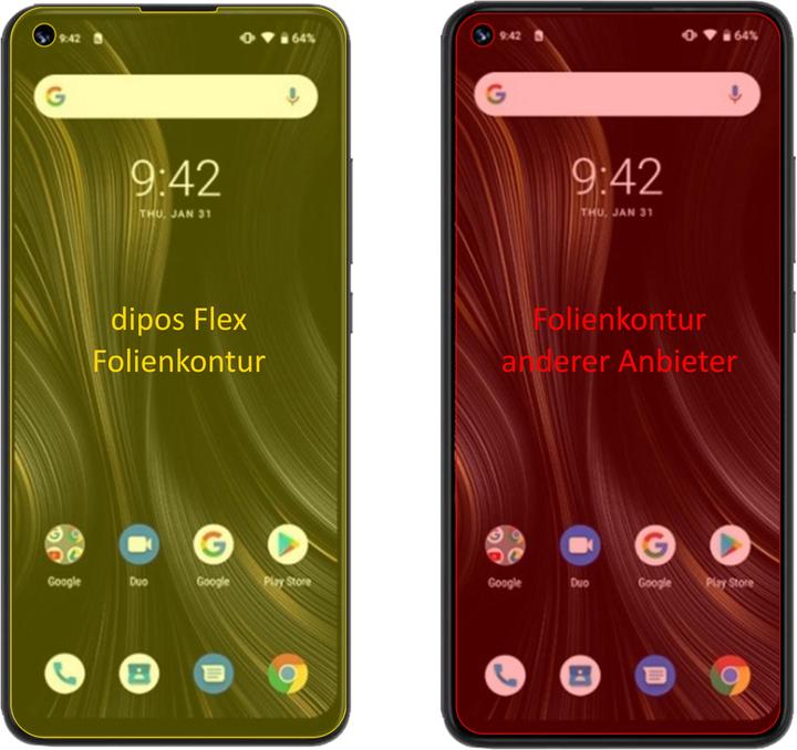 Immagine prodotto Dipos Pellicola Protettiva Full-Cover 3D (2 Pezzo/i, Umidigi Power 3)