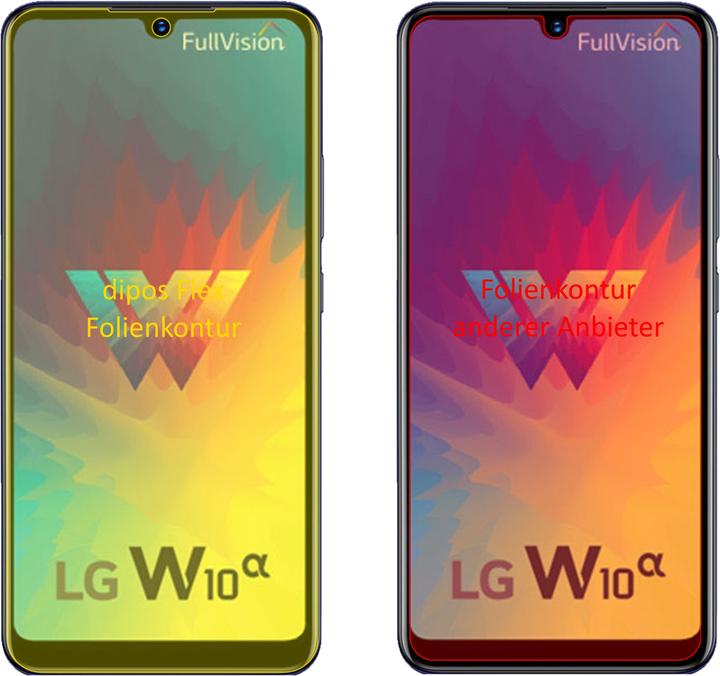 Immagine prodotto Dipos Pellicola Protettiva Full-Cover 3D (2 Pezzo/i, LG W10 Alpha)