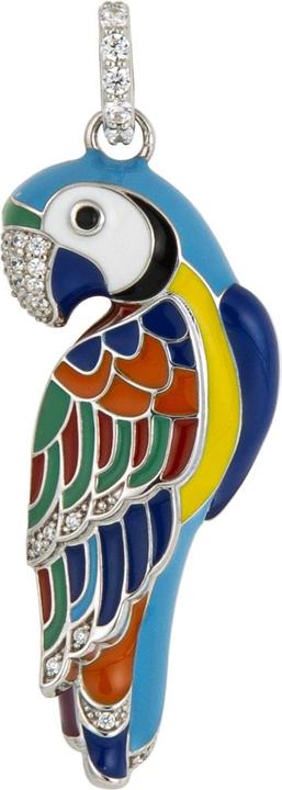 Una Storia Lovebirds (Silber 925)