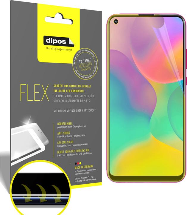 Immagine prodotto Dipos Pellicola Protettiva Full-Cover 3D (2 Pezzo/i, Huawei Enjoy 10)