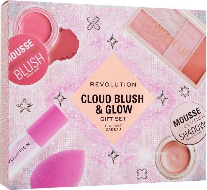 Makeup Revolution Cloud Blush & Glow Gift Set (Make up set)
