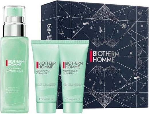 Biotherm Aquapower Set gel visage 75ml + nettoyant 40ml + nettoyant 40ml (Facial care set)