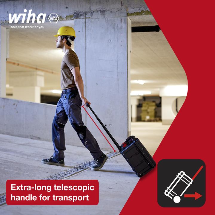 Image du produit Wiha Werkzeugkoffer XL2 Trolley electr 60tlg (60 pièces)