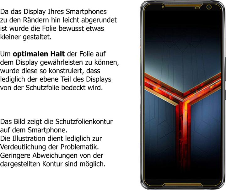 Produktbild Dipos Displayschutz Anti-Shock (2 Stück, Asus ROG Phone II)