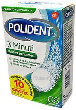 Produktbild Mask-arade Polident 3 Minutes 66 Denture Cleaning Tablets