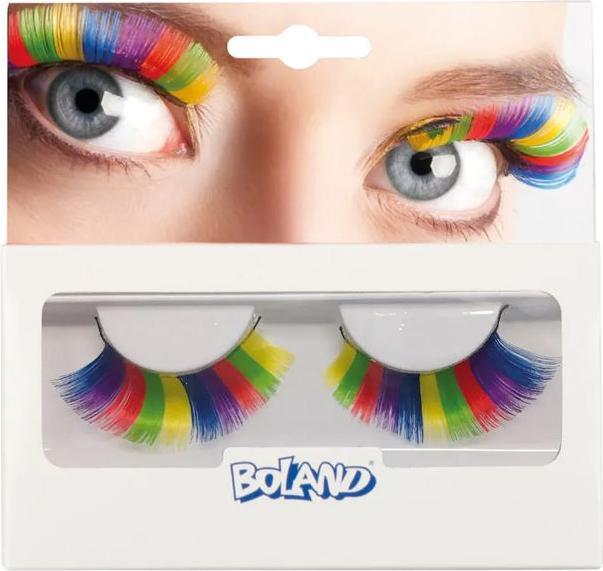 Immagine prodotto Boland Rainbow Wimpern (Ciglia artificiali)
