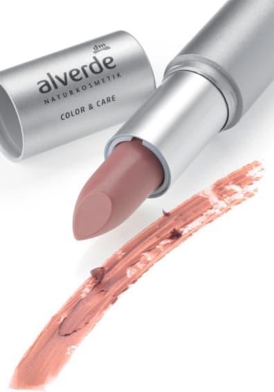 Image du produit dm alverde Rouge à lèvres Color & Care Rosy Nude 03 (Nu à la rose)