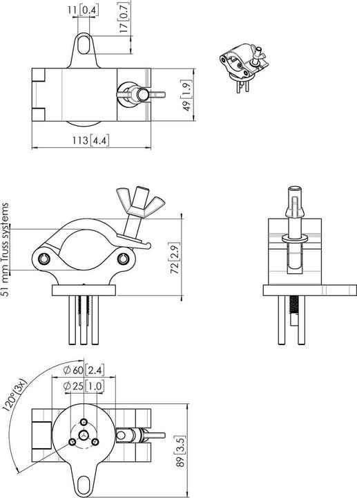 Produktbild Vogels PUC 1051 (Decke)