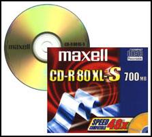 Maxell CD-R 700Mb 48x (1 x)