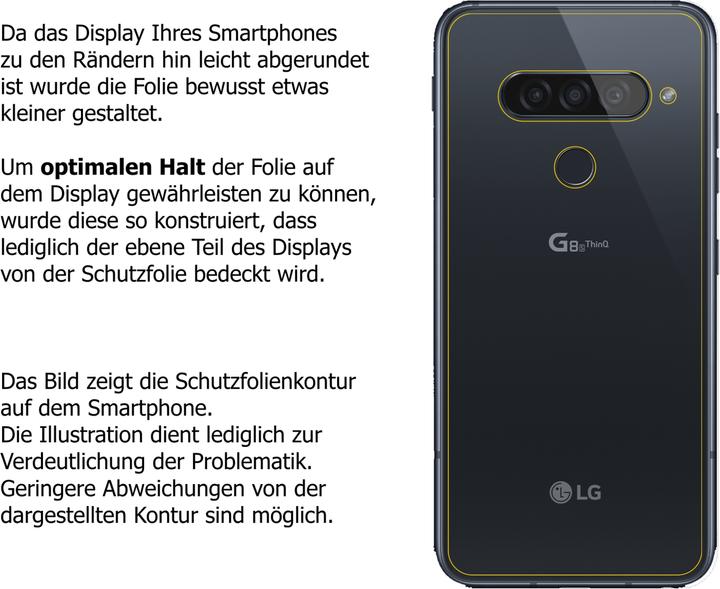 Produktbild Dipos Displayschutzfolie Crystalclear (5 Stück, LG G8s)