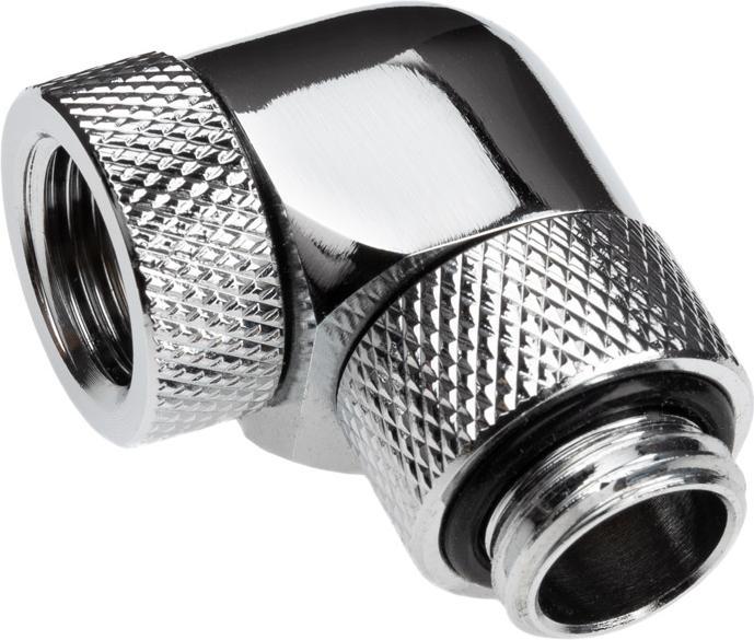 Produktbild Alphacool Eiszapfen Winkeladapter 90° drehbar G1/4 AG auf G1/4 IG