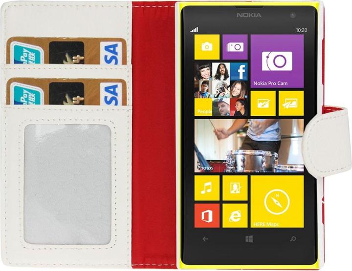 Produktbild König Design Schutzhülle Quer für Handy Nokia Lumia 1020 Weiss (Nokia Lumia 1020)