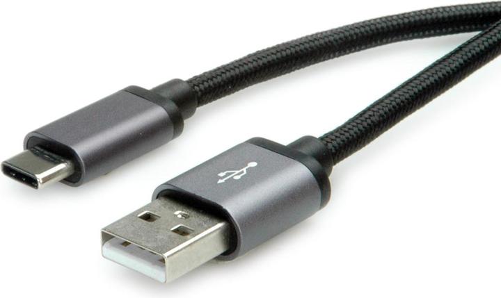 Roline USB A – USB C (0.80 m, USB 2.0)