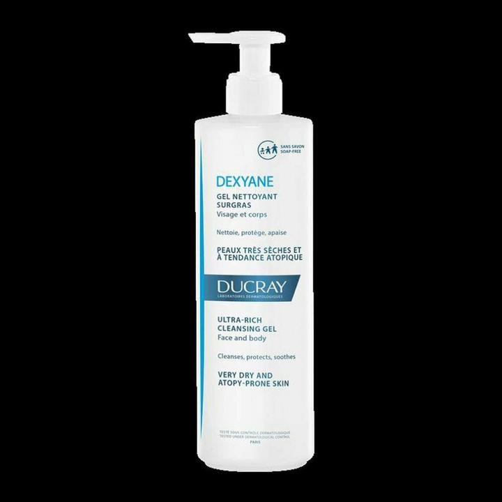 Actual product image Ducray Dexyane Surgras Cleansing Gel 400 ml (400 ml)