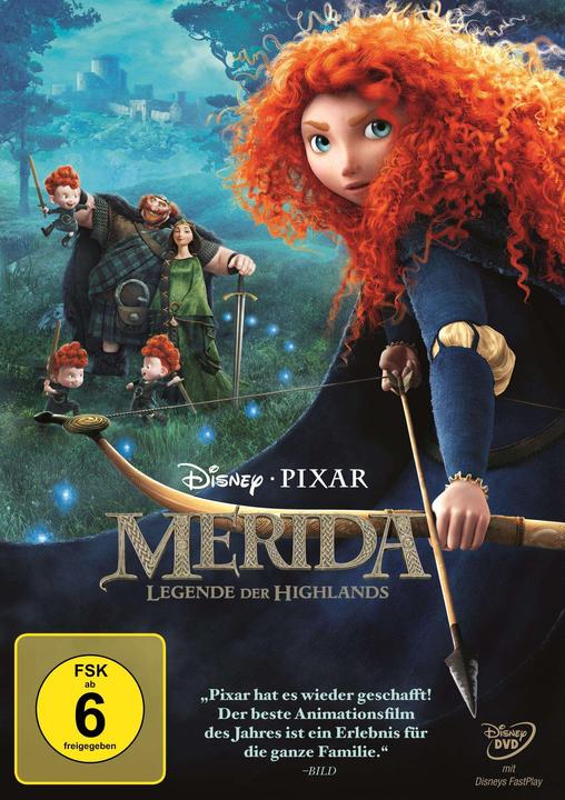Merida - La légende des Highlands (DVD, 2012, Allemand)