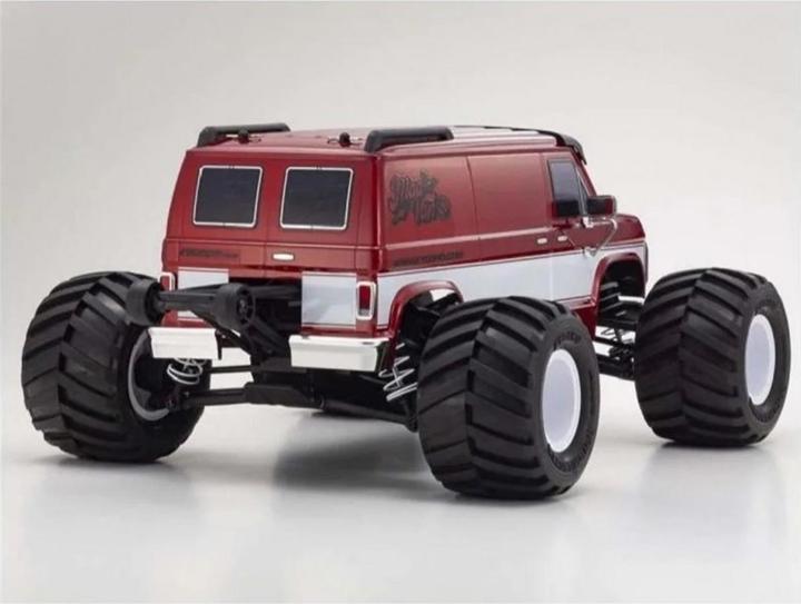 Actual product image Kyosho Monster Truck Mad Van MK2 4WD, ARTR, 1/10th scale (RTR Ready-to-Run)