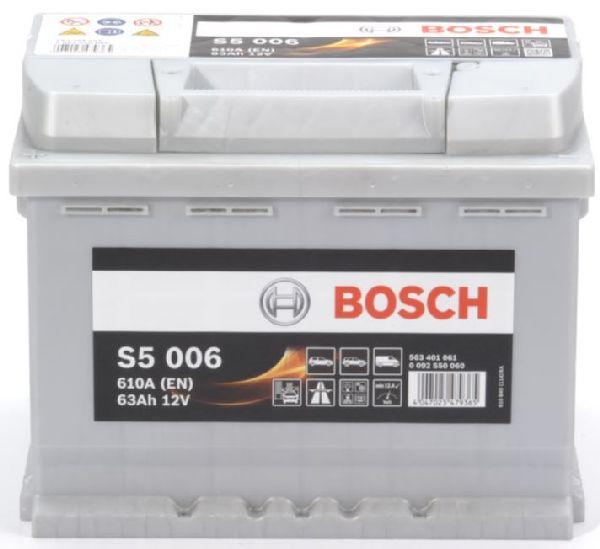 Actual product image Bosch Automotive S5 006 (12 V, 63 Ah, 610 A)