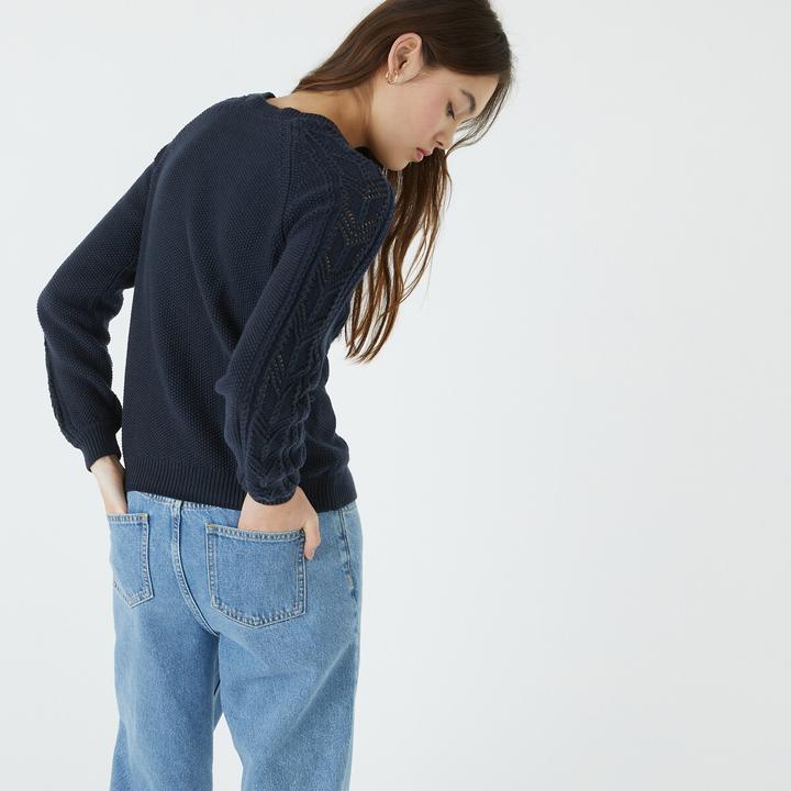 Actual product image La Redoute Collections Cardigan in pointelle knit (M)