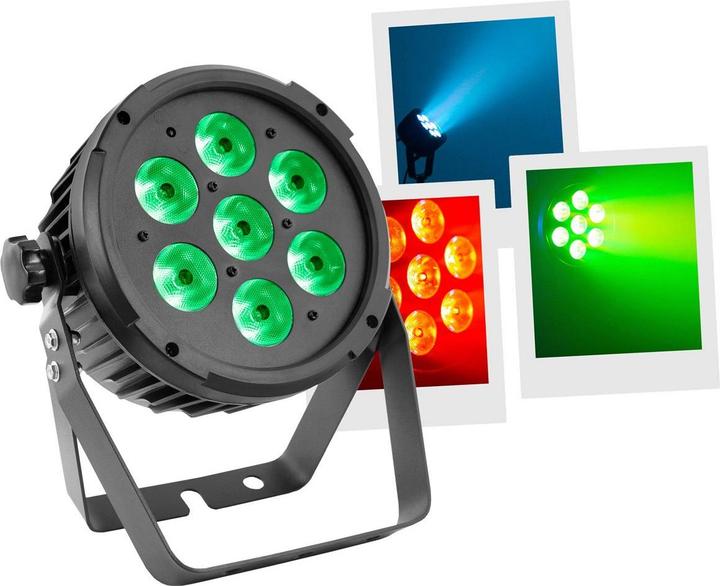 Actual product image Mac Mah Flat Par 7x12W 6in1 (12 W, LED)