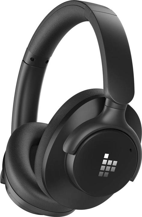 Produktbild Tronsmart SOUNFII Q20S Hybrid ANC Kabellose Kopfhörer mit aktiver Geräuschunterdrückung - Schwarz (ANC, 60 h, Kabellos, Kabelgebunden)