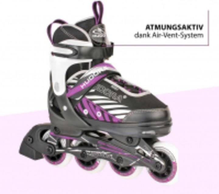 Productafbeelding Hudora Inline Skates Zwart/Paars (37, 38, 39, 40)