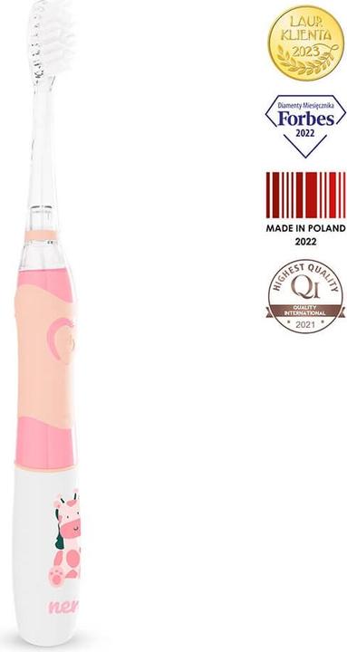 Actual product image Neno Szczoteczka Fratelli Pink Elektryczna szczoteczka dziecięca ( 6+y ) (Sonic toothbrush)