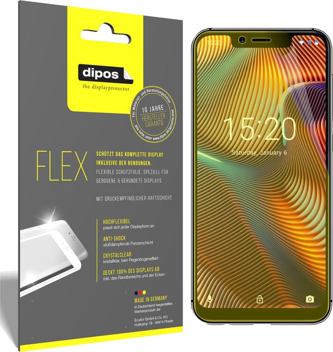 Immagine prodotto Dipos Pellicola Protettiva Full-Cover 3D (3 Pezzo/i, Oppo A3 Pro)