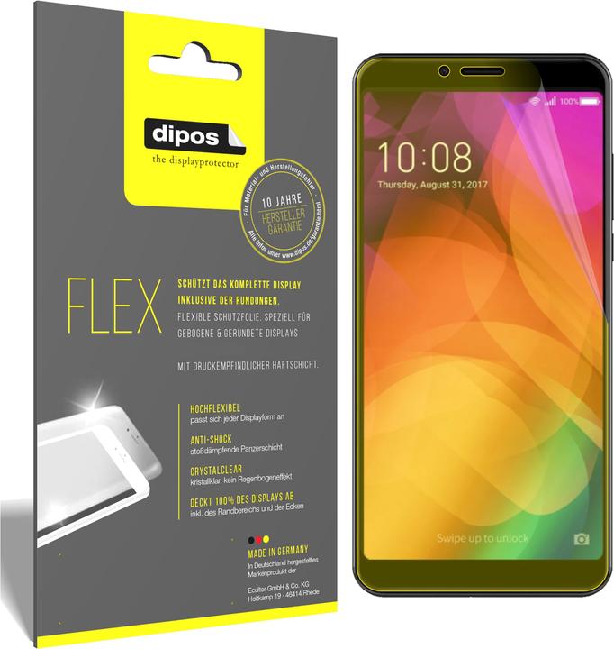 Produktbild Dipos Displayschutzfolie Full-Cover 3D (3 Stück, Samsung Galaxy Note 8)