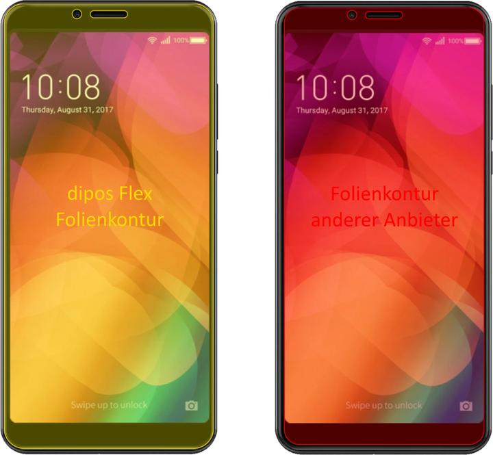 Produktbild Dipos Displayschutzfolie Full-Cover 3D (3 Stück, Samsung Galaxy Note 8)