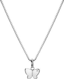 Image du produit Hot Diamonds Charmant Silver Butterfly Flutter Necklace DP911 (Chain. Pendant)