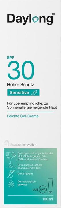 Produktbild Daylong Sensitive Gel-Creme (Sonnengel, SPF 30, 100 ml, 131 g)