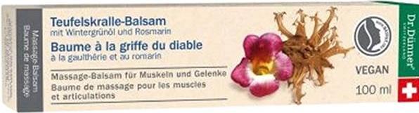Actual product image Dr. Dünner Thin Devil's Claw Muscles Joints Bals Natrue Tb 100 ml (1 x, 100 ml, 125 g)