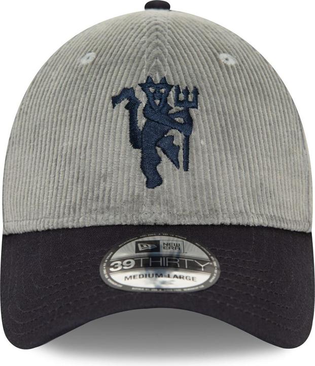 Actual product image New Era 39Thirty Cap - MICROCORD Manchester United - M/L (M, L)