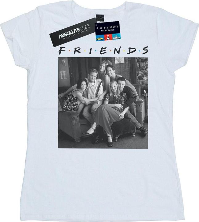 Friends Black And White Photo TShirt (XXL)