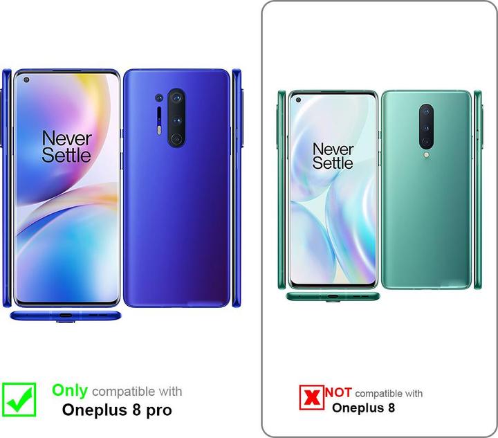 Image du produit Cadorabo Coque pour OnePlus 8 PRO universel avec Clip (OnePlus 8 Pro)