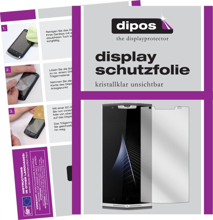 Produktbild Dipos Displayschutzfolie Crystalclear (1 Stück, Oukitel K10000 Pro)