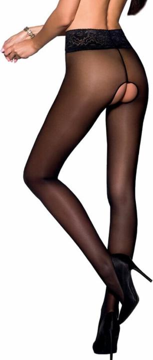 Passion TIOPEN 008 MEDIAS NEGRO 3/4 (30 DEN) (XL)