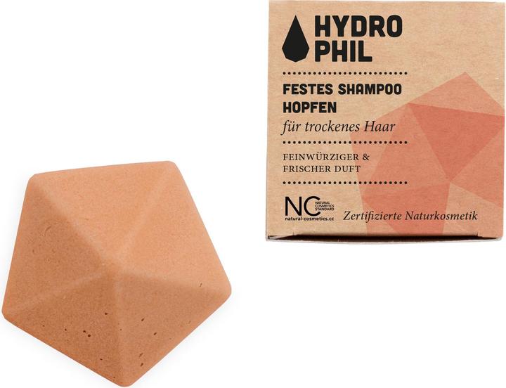 Hydrophil Festes Shampoo Hopfen für trockenes Haar (Festes Shampoo)
