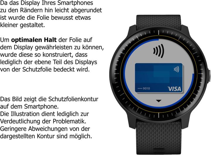 Produktbild Dipos Displayschutzfolie Antireflex (Vivoactive 3 Music)