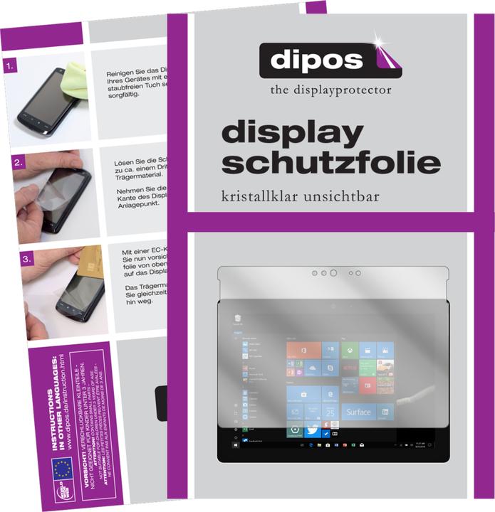 Produktbild Dipos Displayschutzfolie Crystalclear (10")