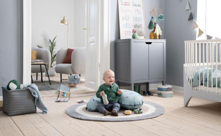 Image du produit Sebra Coussin d'allaitement, Rebel le raton laveur (53 cm)