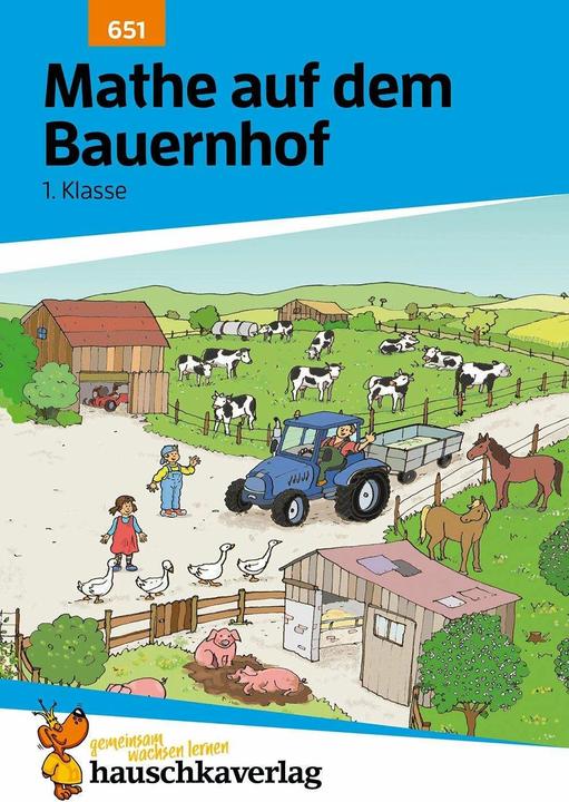 Produktbild Mathe auf dem Bauernhof 1. Klasse (Deutsch, Gisela Specht, Ingrid Hauschka-Bohmann, Florian Huber, 2021)
