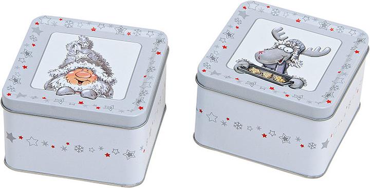 Immagine prodotto G. Wurm Tin Christmas 3D Babbo Natale e alce