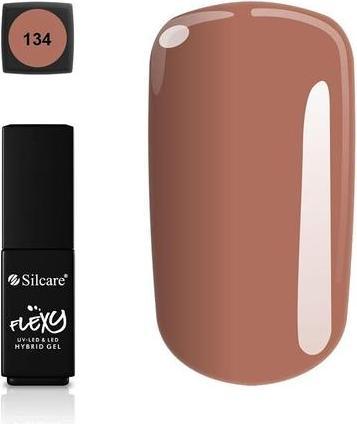 Immagine prodotto Silcare Flexy Hybrid Gel Lacca ibrida 134 4,5G (134, Smalto per unghie effetto gel)