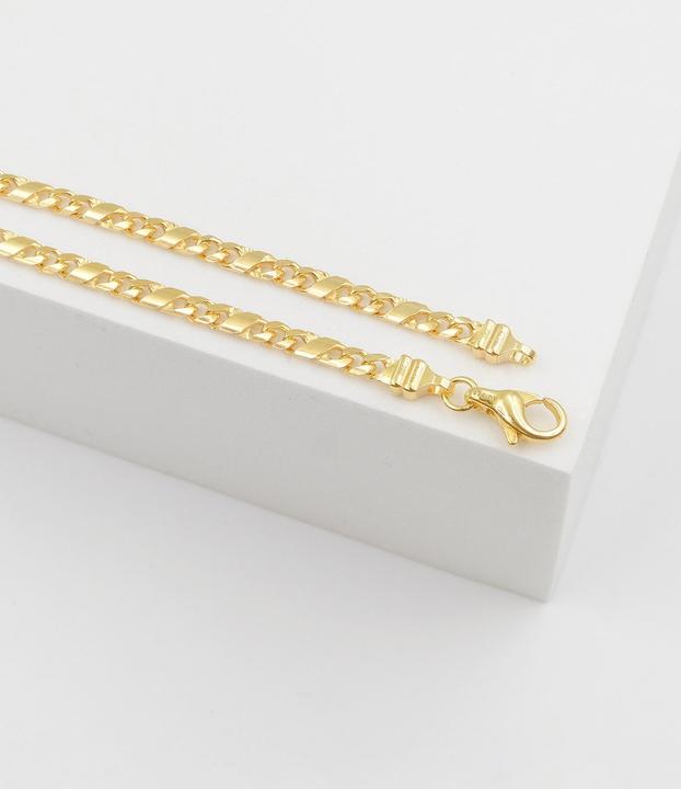 Produktbild Muau 8er-Kette (19 cm, Gelbgold)
