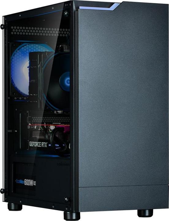 Immagine prodotto Zalman T4 plus RGB in vetro temperato nero (mATX)
